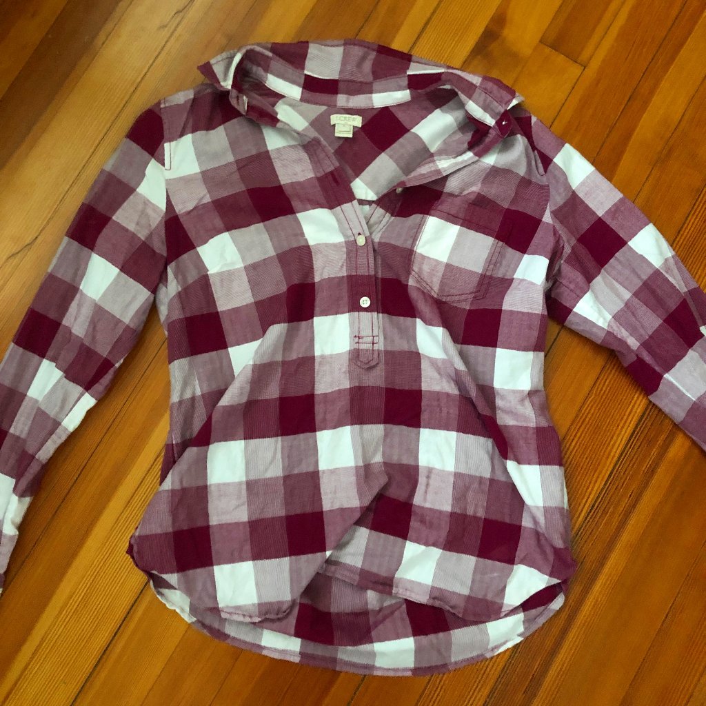 Checkered Button-Down